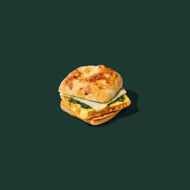 Egg, Pesto & Mozzarella Sandwich