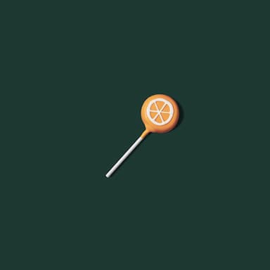 Orange Cream Cake Pop