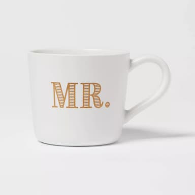 15oz Stoneware Mr. Mug - Threshold
