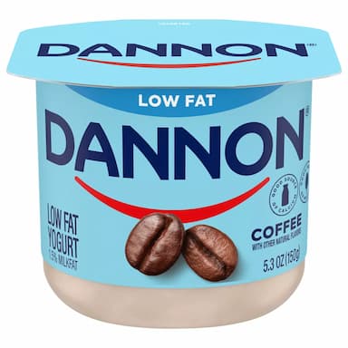 Dannon Low Fat Coffee Yogurt - 5.3 Oz