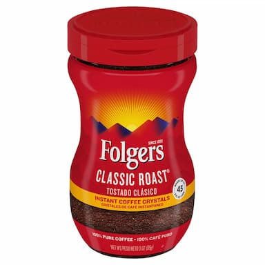 Folgers Coffee Instant Classic Roast - 3 Oz