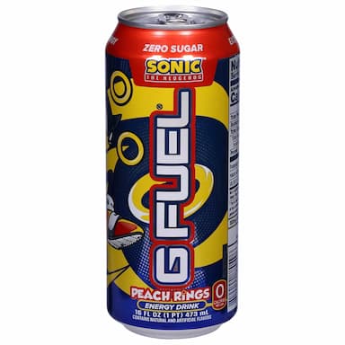 G Fuel Sonic Peach Rings - 16 FL Oz