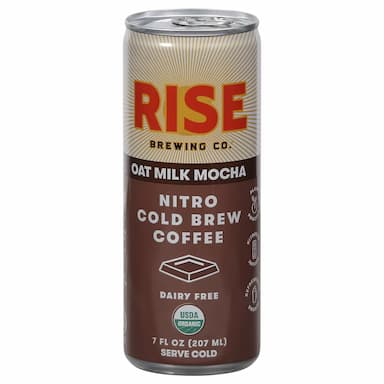Mocha Nitro Cold Brew Latte - 7 Oz