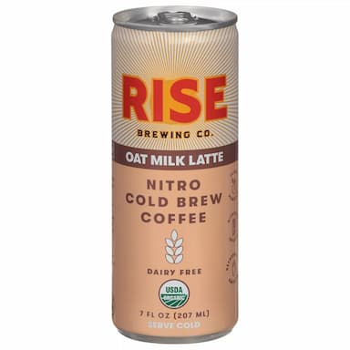 Oat Milk Nitro Cold Brew Latte - 7 Oz