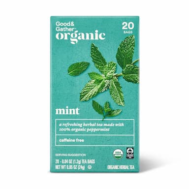 Organic Mint Tea - 20ct - Good & Gather