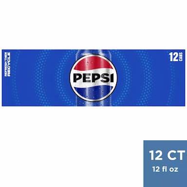 Pepsi Cola Soda - 12pk/12 fl oz Cans