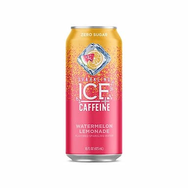 Sparling Ice + Caffeine Watermelon Lemonade Sparkling Water - 16 Fl Oz